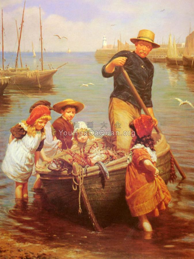 Thomas Edwin Monsters Of The Deep - 查尔斯·维克托·蒂里翁